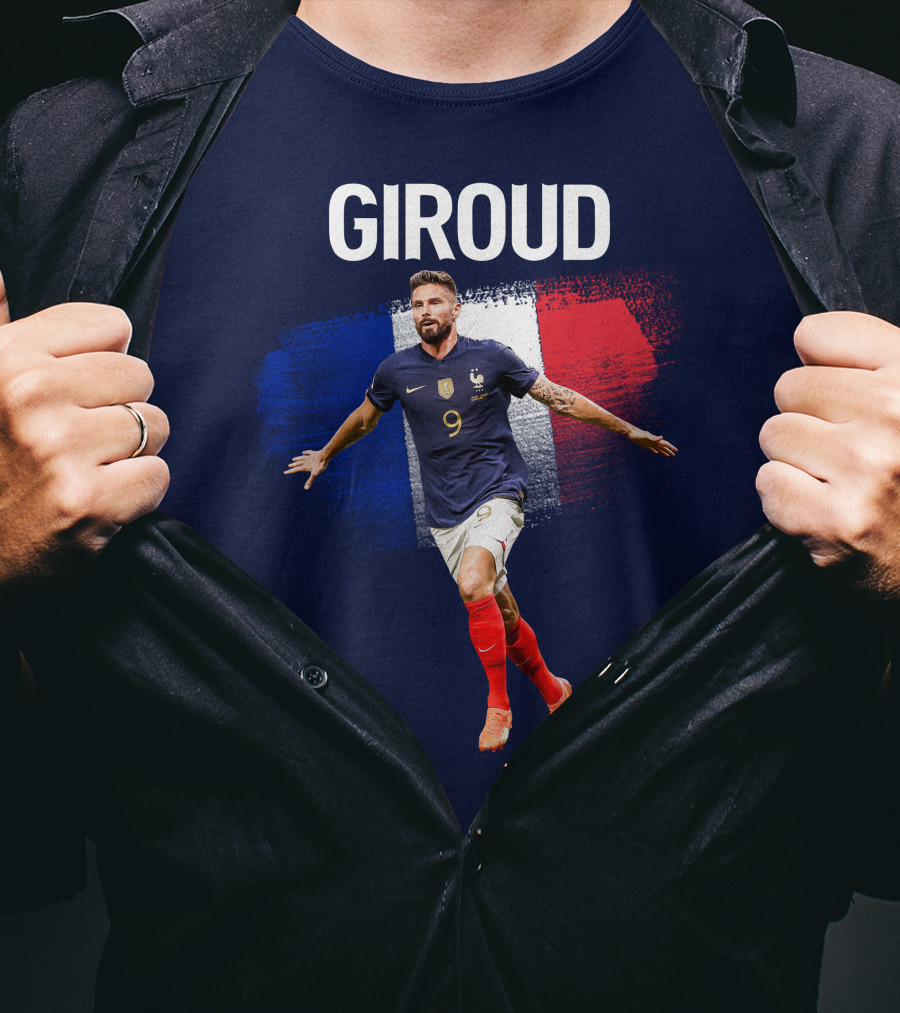 Giroud 9 France Football T-Shirt