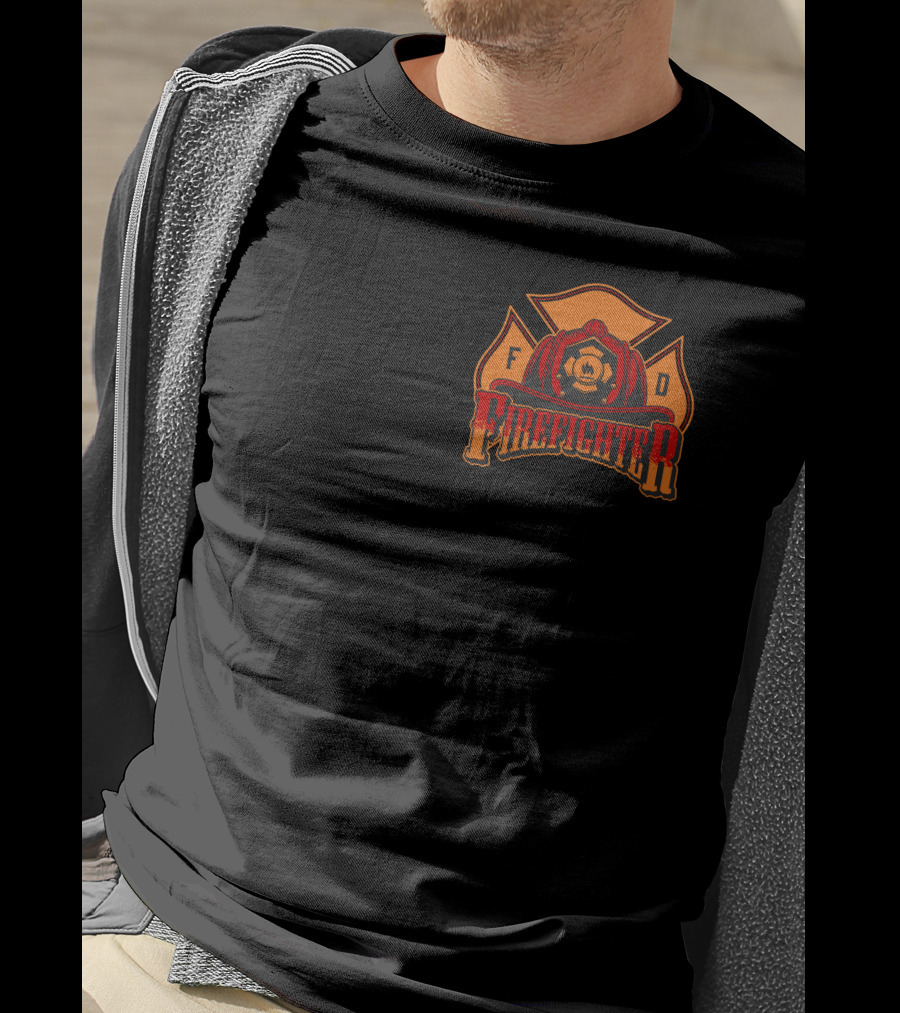 Firefighter F D Emblem I Put The Fire Out T-Shirt