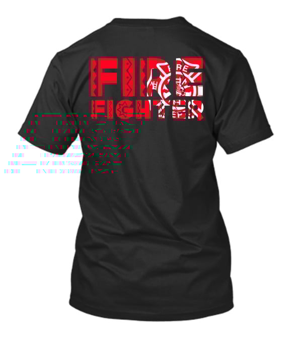 Fire Department Firefighter Hawaii Maltese Cross T-Shirt