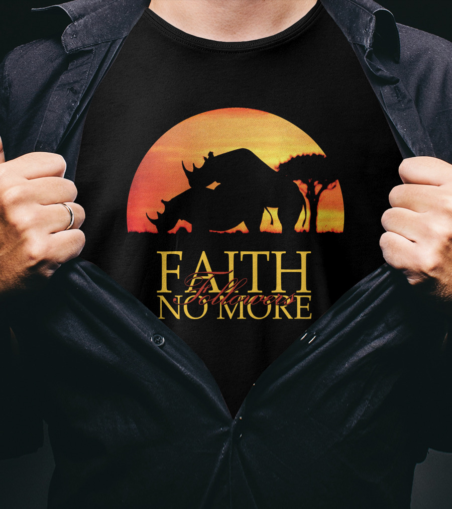 Faith No More Easy Followers Rhino Sunset T-Shirt