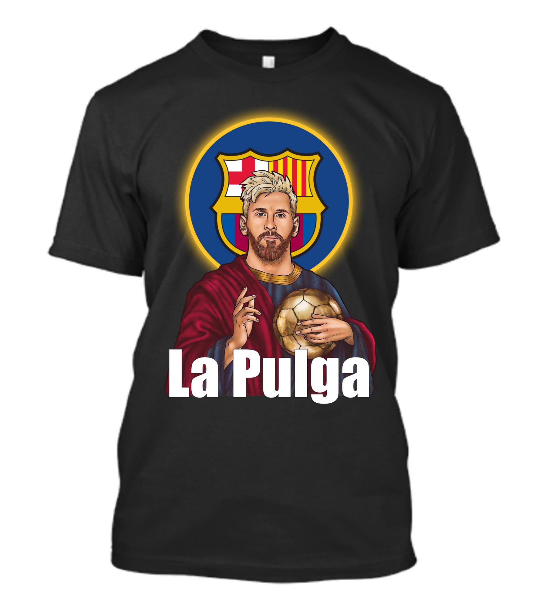 La Pulga Barcelona Icon Golden Ball T-Shirt