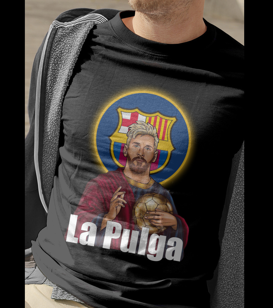 La Pulga Barcelona Icon Golden Ball T-Shirt