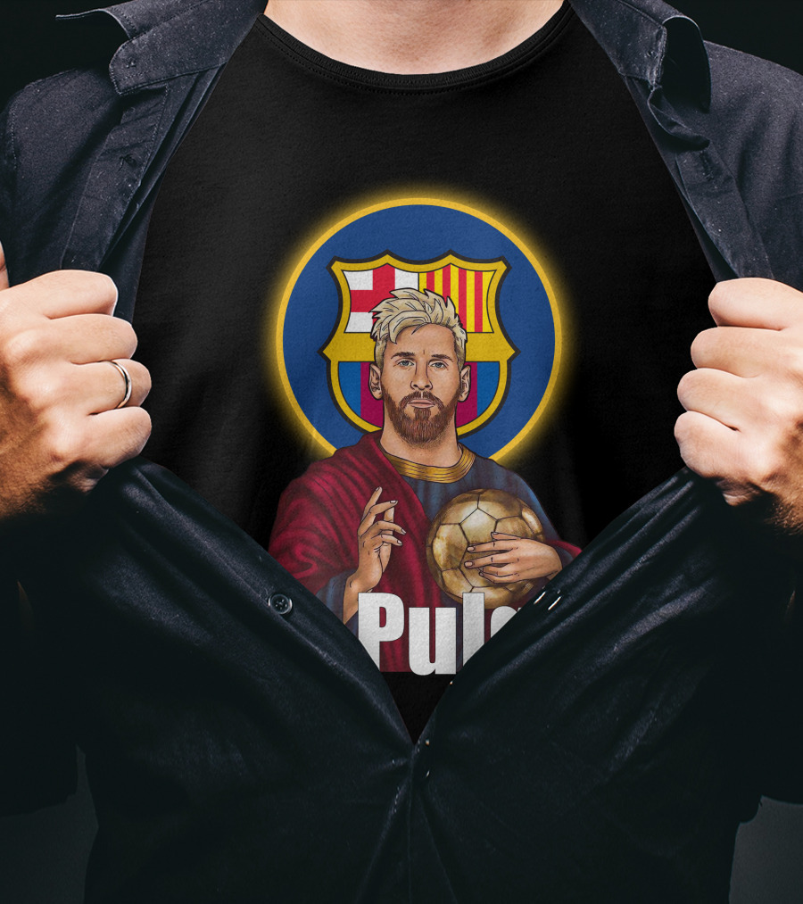 La Pulga Barcelona Icon Golden Ball T-Shirt