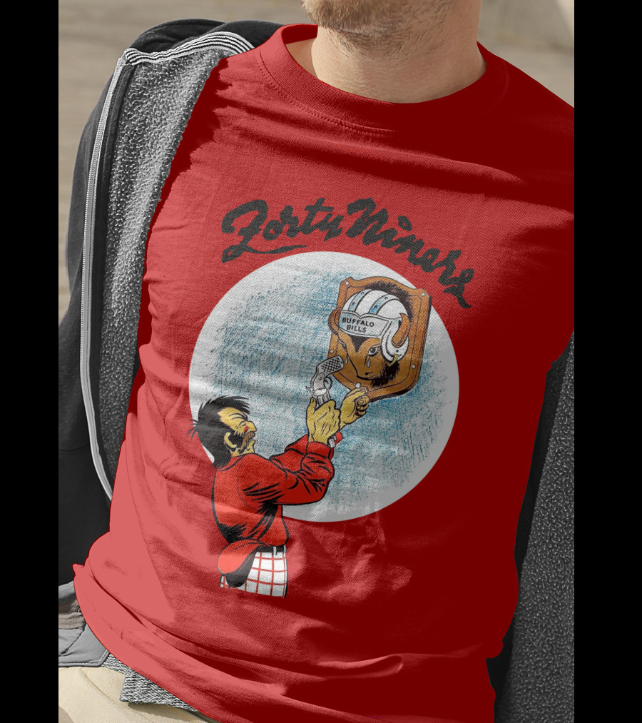 Forty Niner Buffalo Bills Helmet Quirky T-Shirt