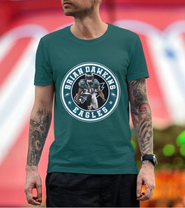 Premium T-Shirt: Brian Dawkins Eagles Philadelphia Football Legend T-Shirt Brian Dawkins Eagles Philadelphia Football Legend T-Shirt