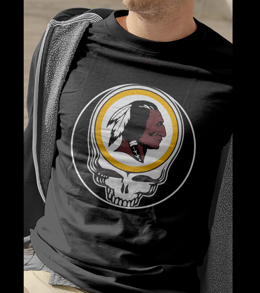 Washington Commanders Grateful Dead Collaboration T-Shirt