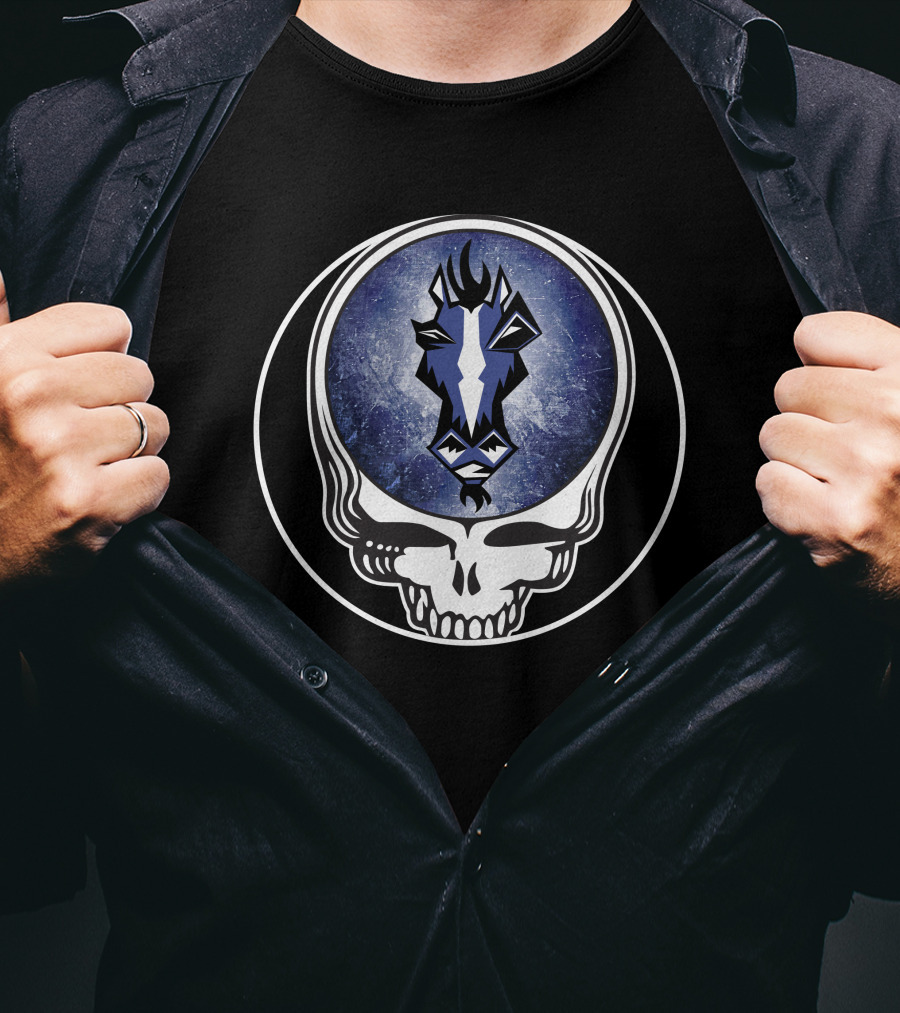 Indianapolis Colts Grateful Dead Steal Your Face Horse T-Shirt
