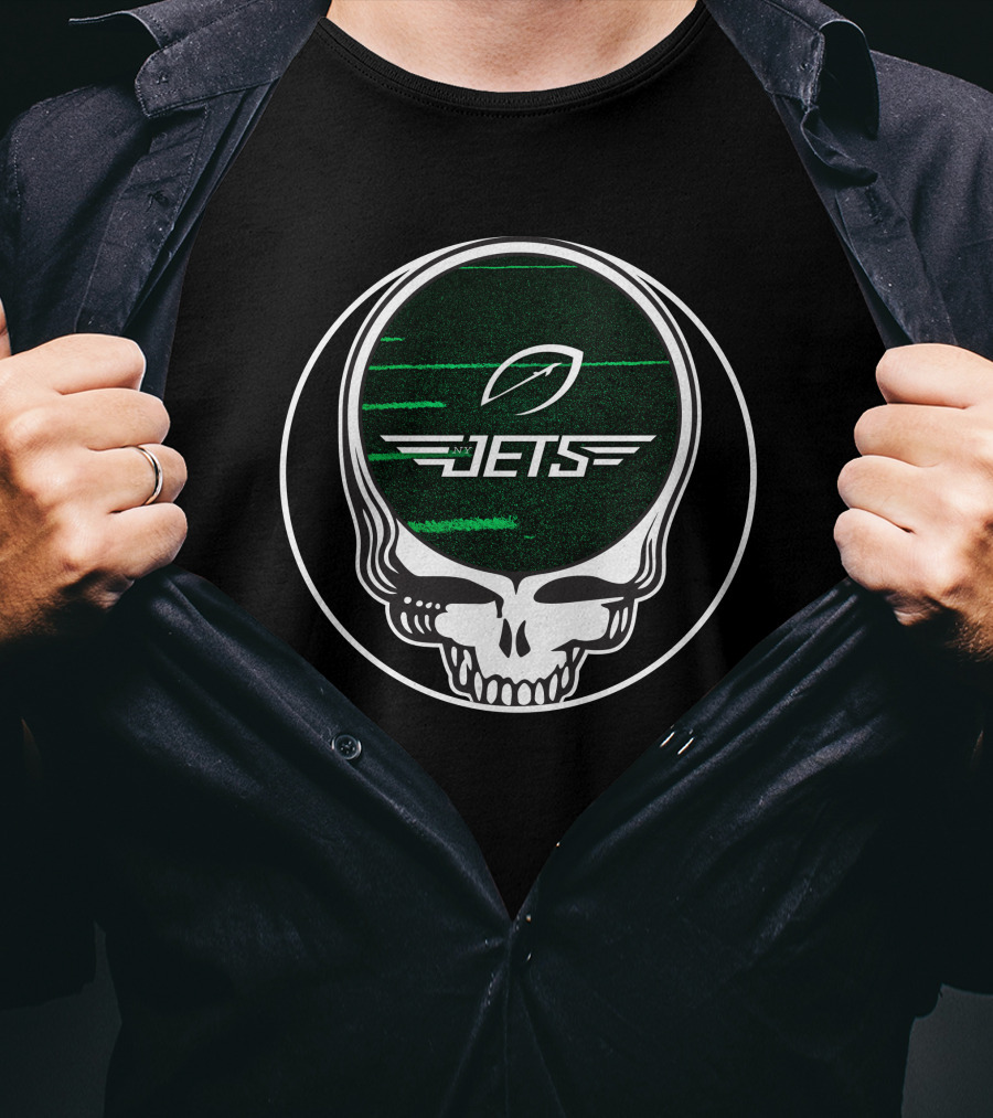 New York Jets Skull T-Shirt
