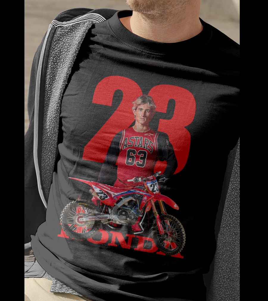 Chase Sexton 23 Honda 63 Alpinestars Racing Motocross T-Shirt