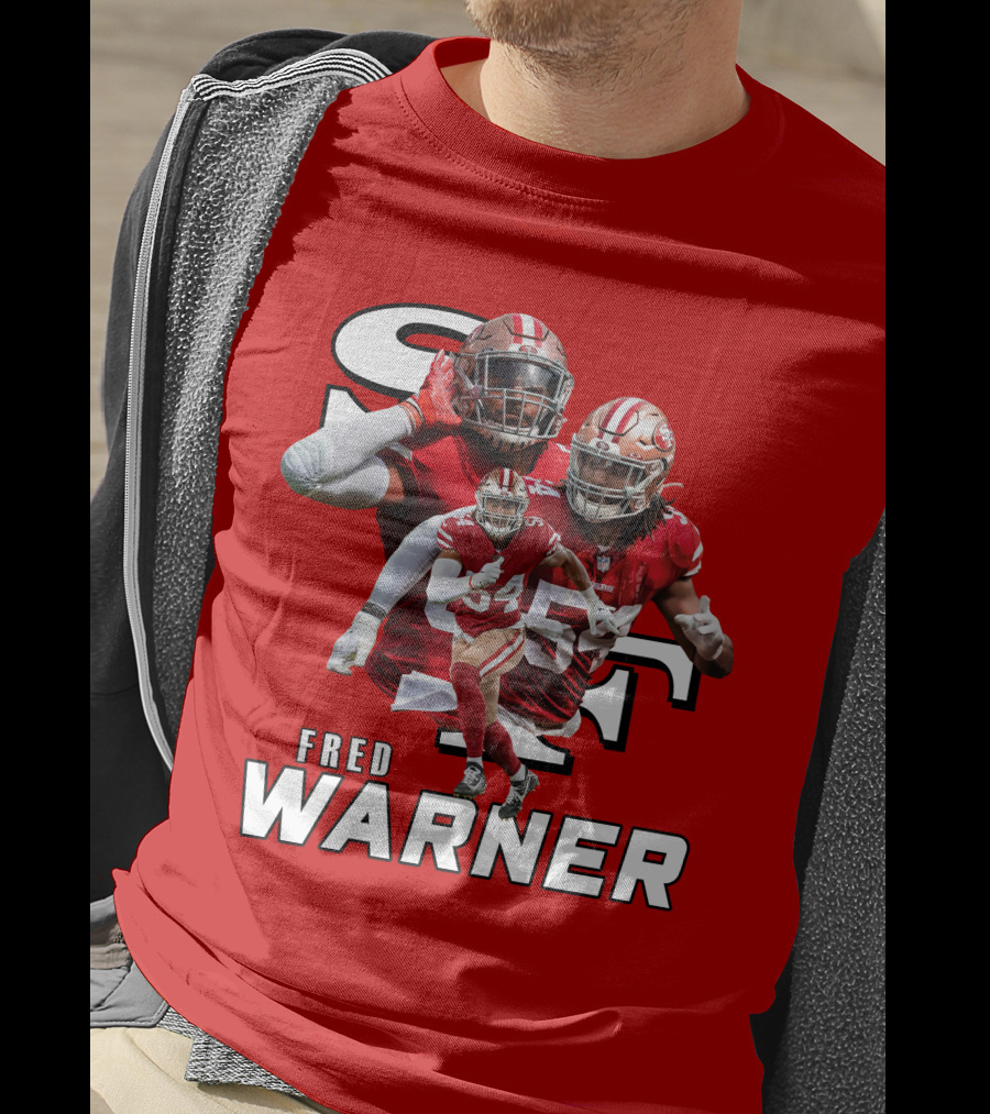 Fred Warner 49ers SF Football Number 54 T-Shirt