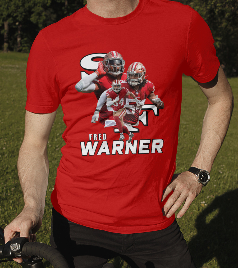 Fred Warner 49ers SF Football Number 54 T-Shirt