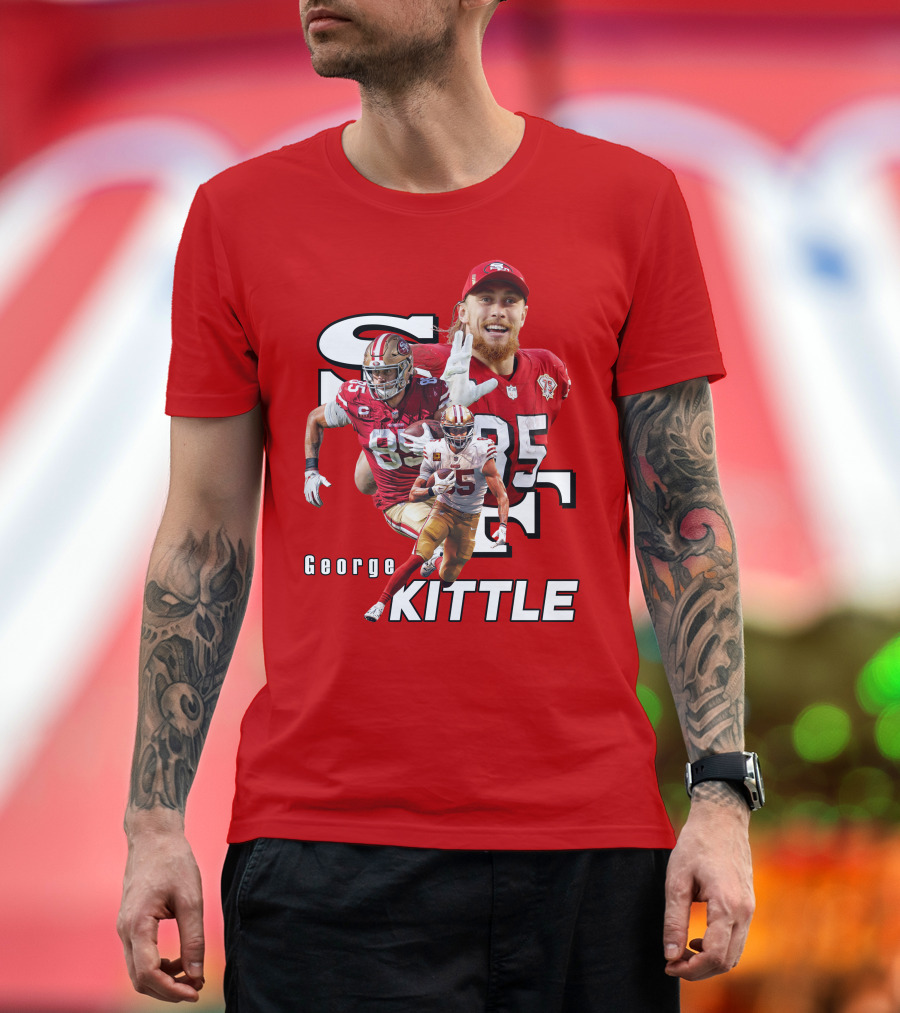 George Kittle 85 SF 49ers Football Star T-Shirt