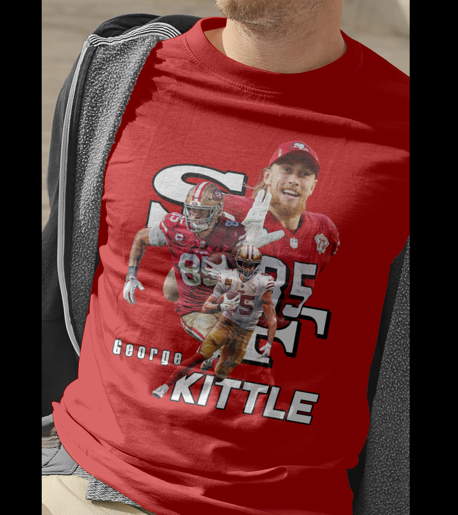 George Kittle 85 SF 49ers Football Star T-Shirt