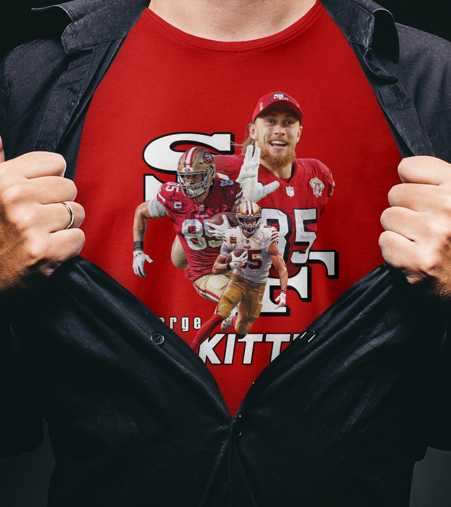 George Kittle 85 SF 49ers Football Star T-Shirt