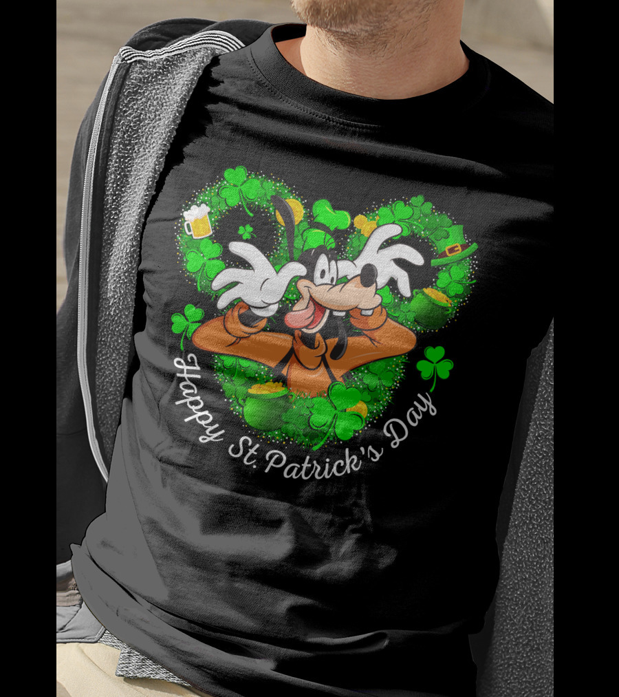 Goofy Happy St. Patrick's Day T-Shirt