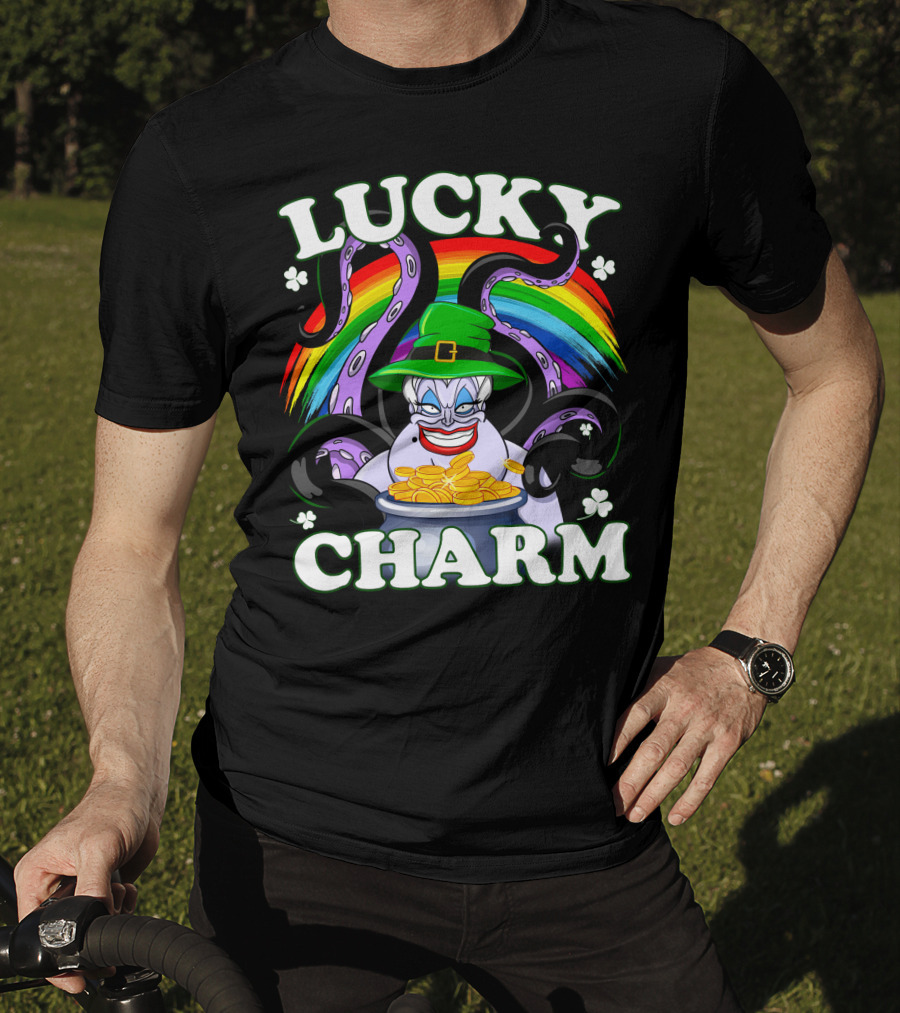 LUCKY CHARM Ursula Rainbow Pot Of Gold T-Shirt