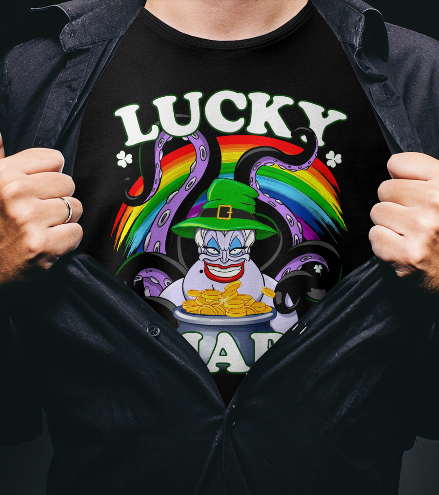 LUCKY CHARM Ursula Rainbow Pot Of Gold T-Shirt