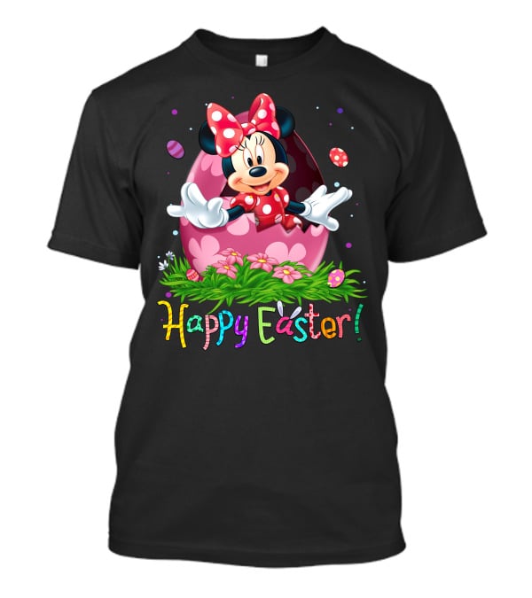 Minnie Mouse Happy Easter Egg Surprise T-Shirt