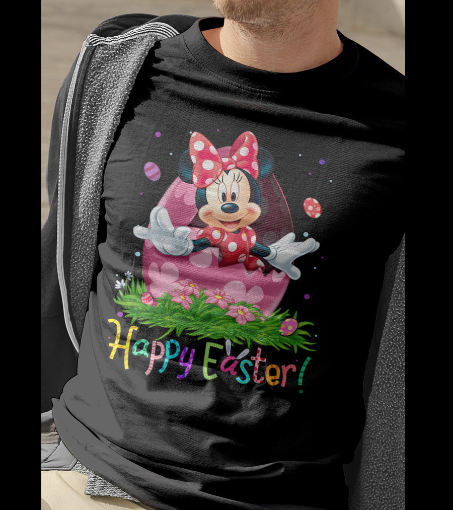 Minnie Mouse Happy Easter Egg Surprise T-Shirt