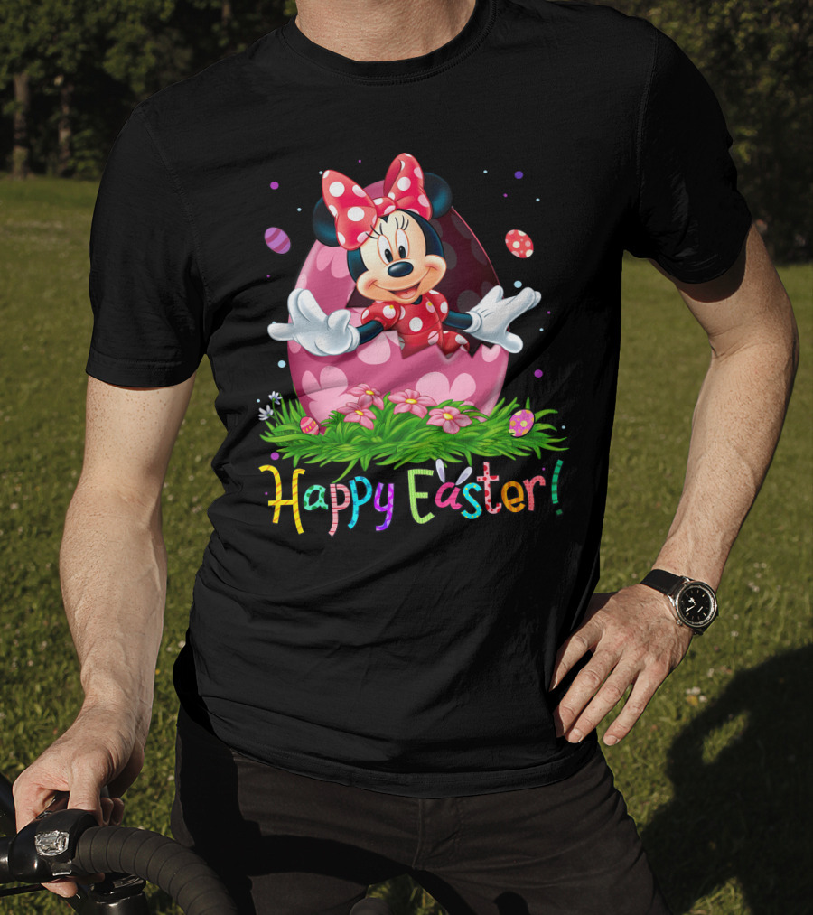 Minnie Mouse Happy Easter Egg Surprise T-Shirt