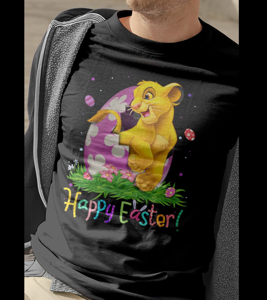 Simba Happy Easter Egg Celebration T-Shirt