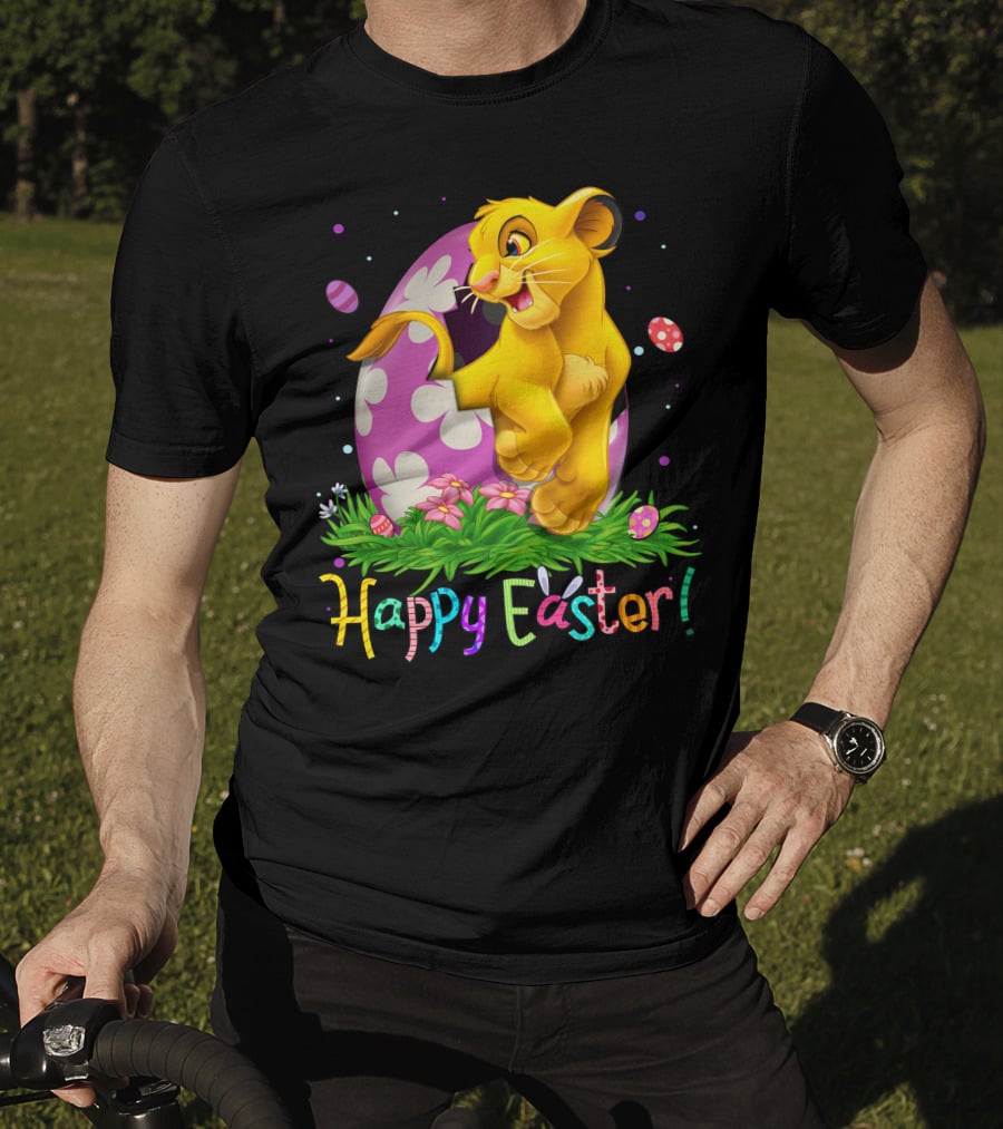 Simba Happy Easter Egg Celebration T-Shirt