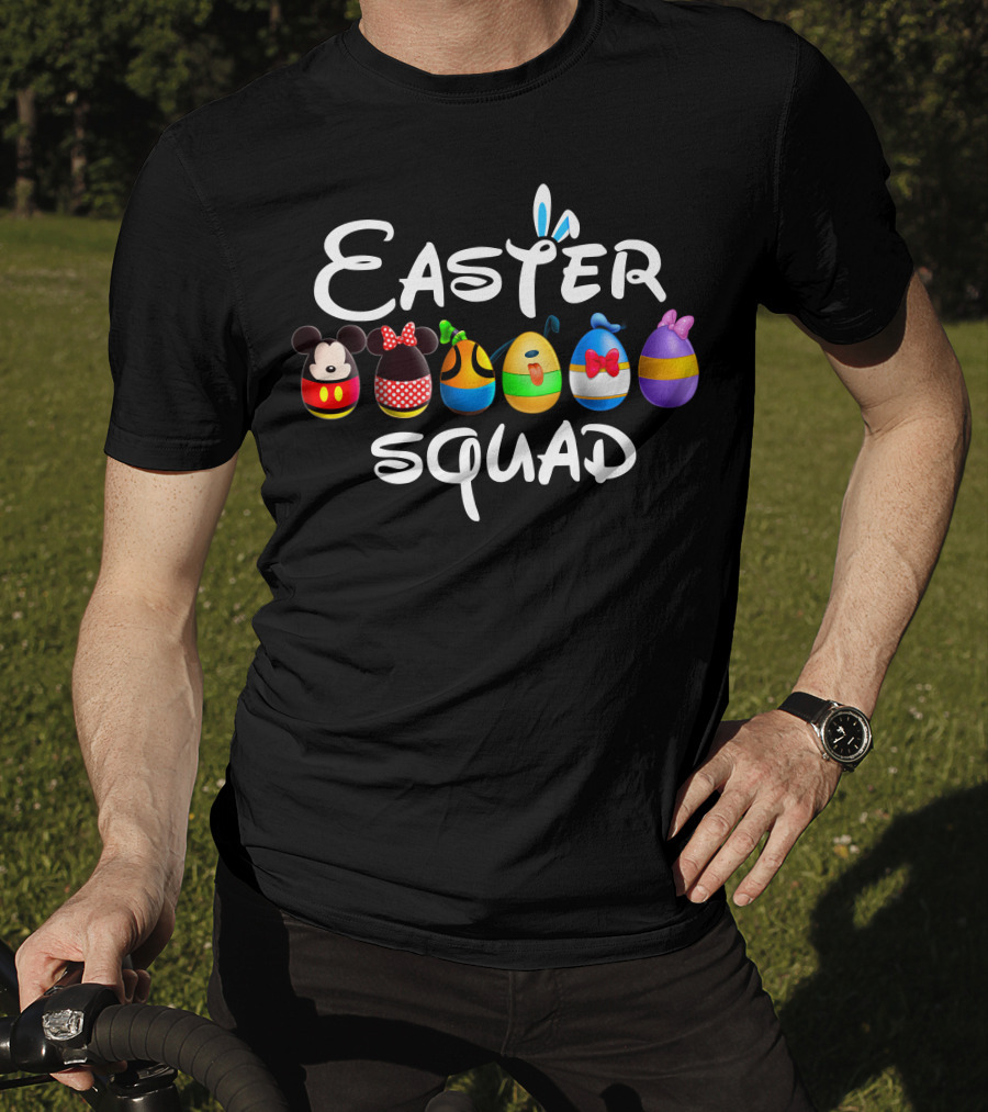 Easter Squad Disney-Inspired Eggs With Iconic Elements T-Shirt