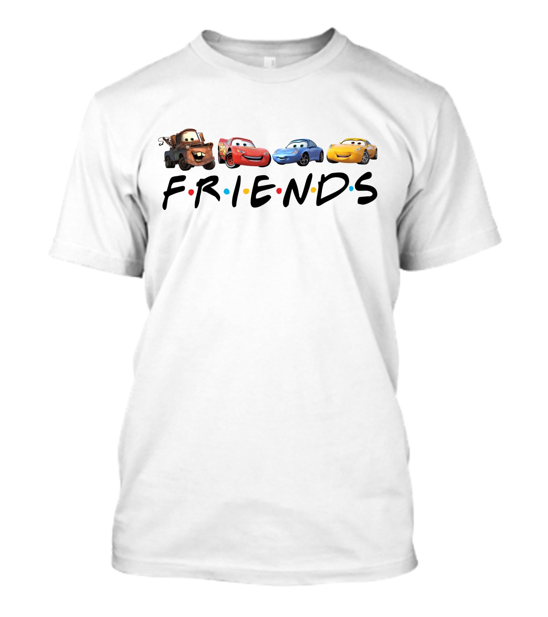 Disney Cars Friends Characters T-Shirt