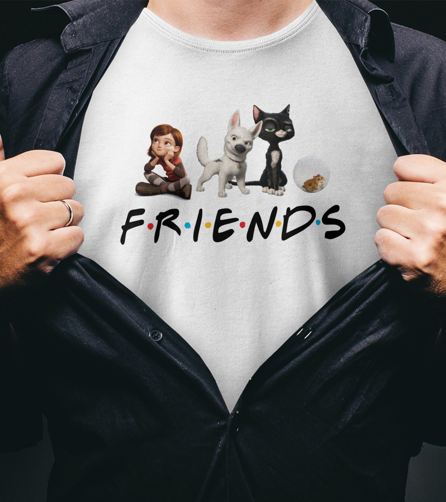 Disney Bolt Characters Friends T-Shirt