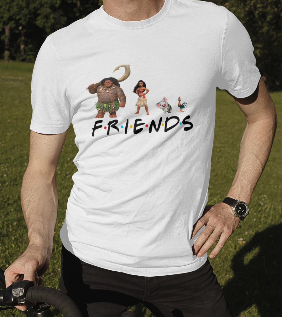 Moana Maui Pua Hei Hei Friends T-Shirt