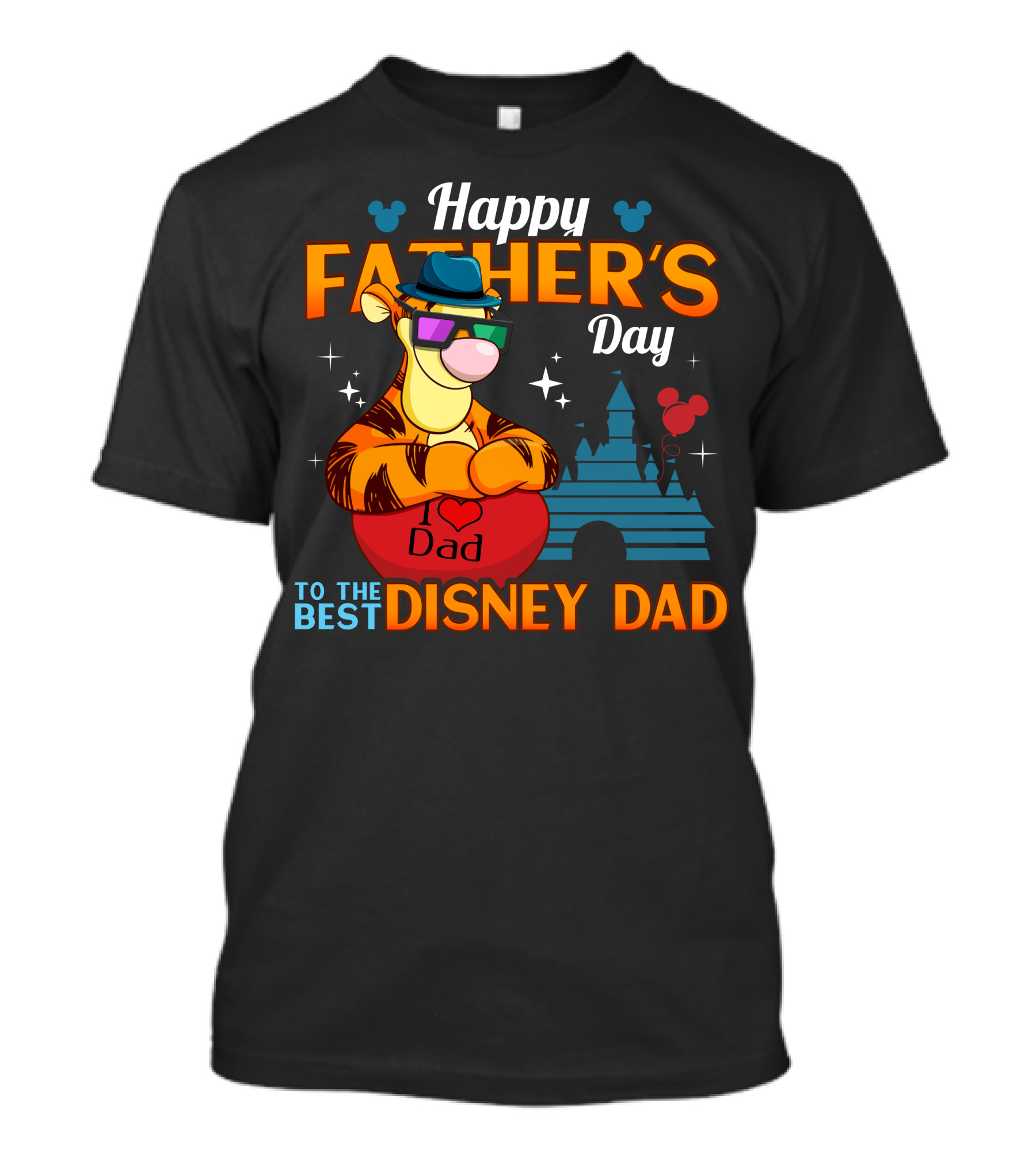 Happy Father's Day Tigger Disney Dad T-Shirt