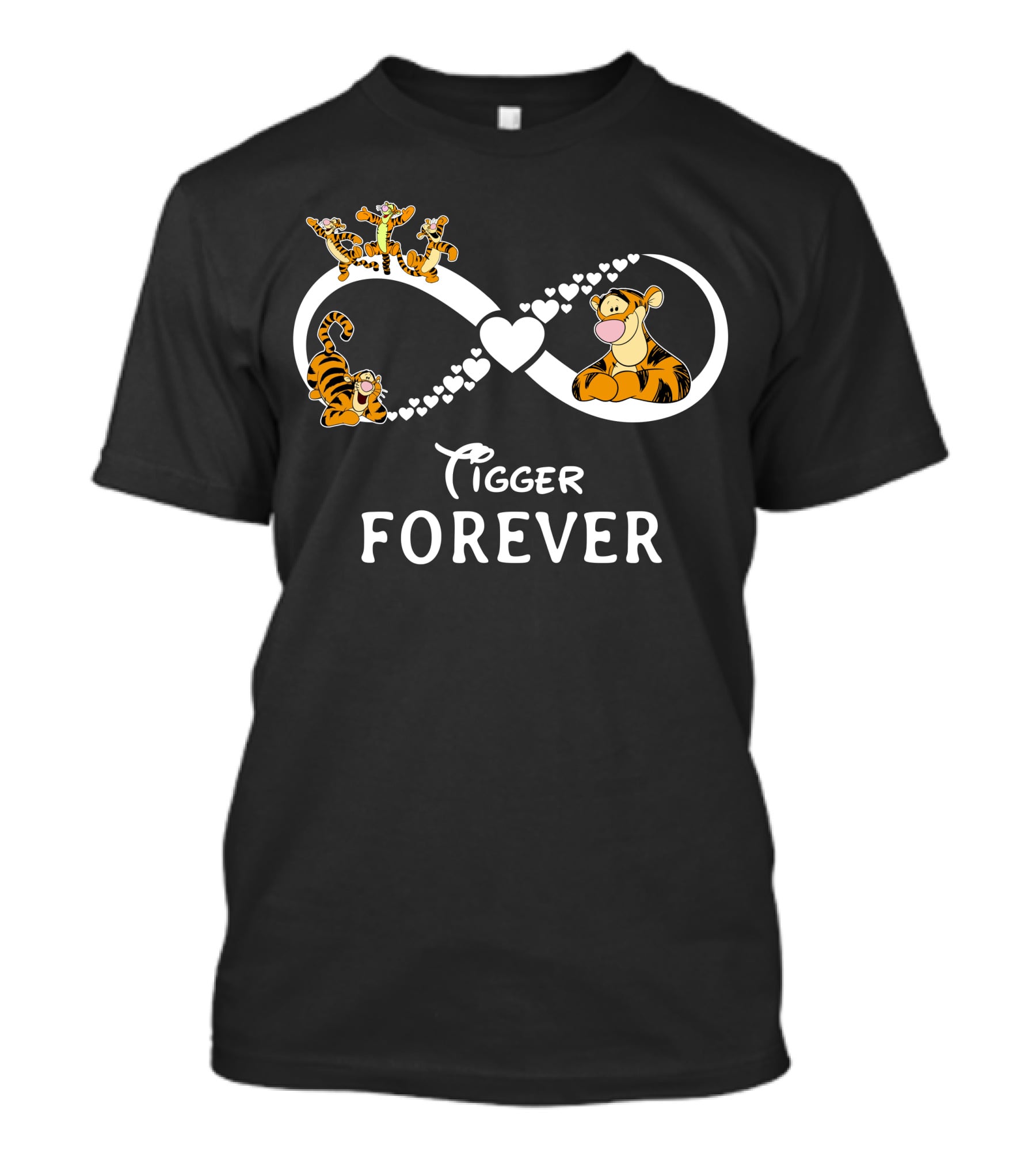 Tigger Forever Infinity Hearts T-Shirt
