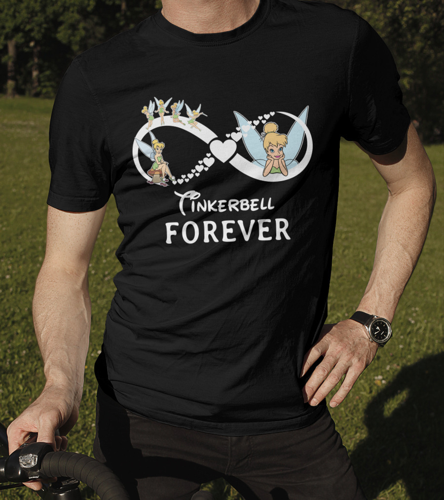 Tinkerbell Forever Infinity Heart Collection T-Shirt