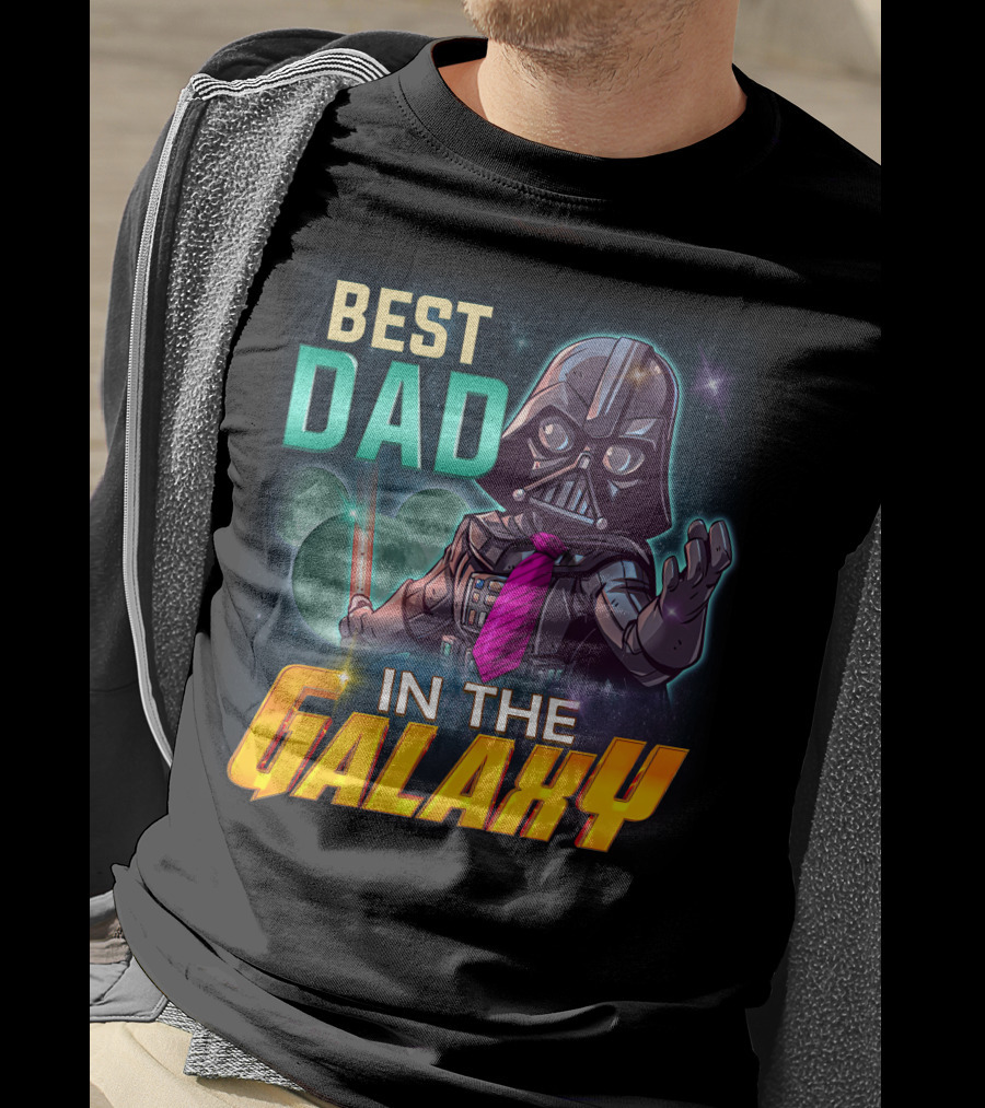 Best Dad In The Galaxy Darth Vader T-Shirt