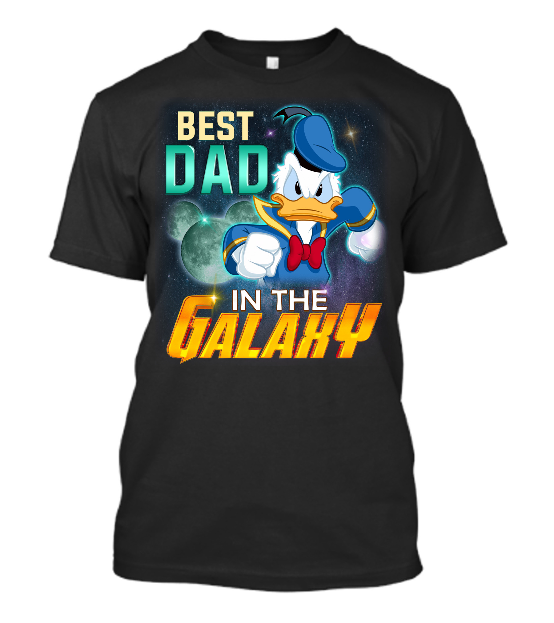 Best Dad Donald IN The Galaxy T-Shirt