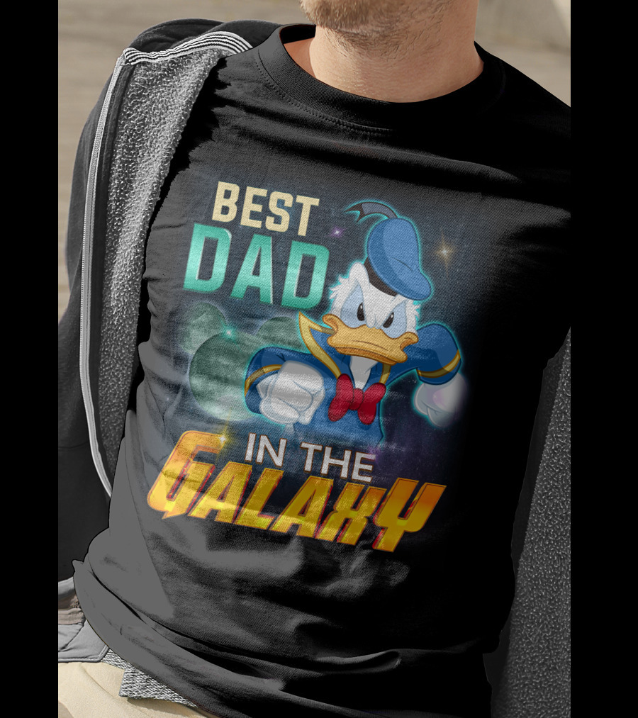 Best Dad Donald IN The Galaxy T-Shirt