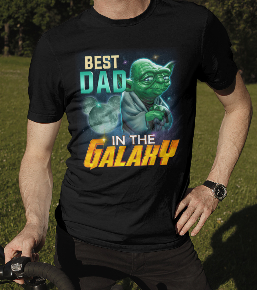 Best Dad Yoda IN The Galaxy T-Shirt