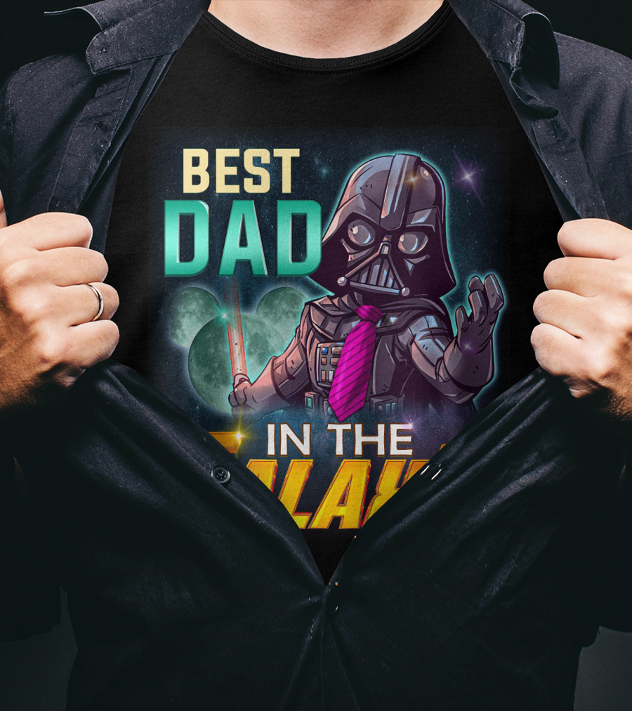 Best Dad IN The Galaxy Darth Vader T-Shirt