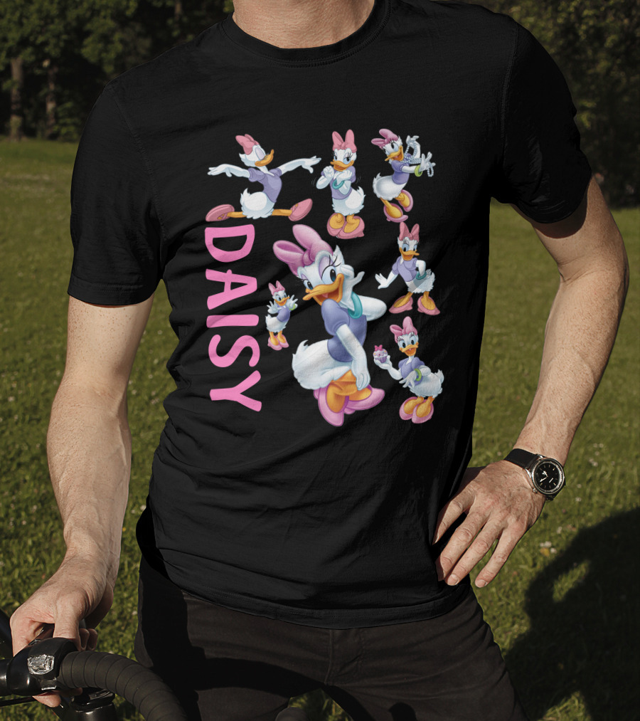 Daisy Duck Multiple Poses Character Compilation T-Shirt