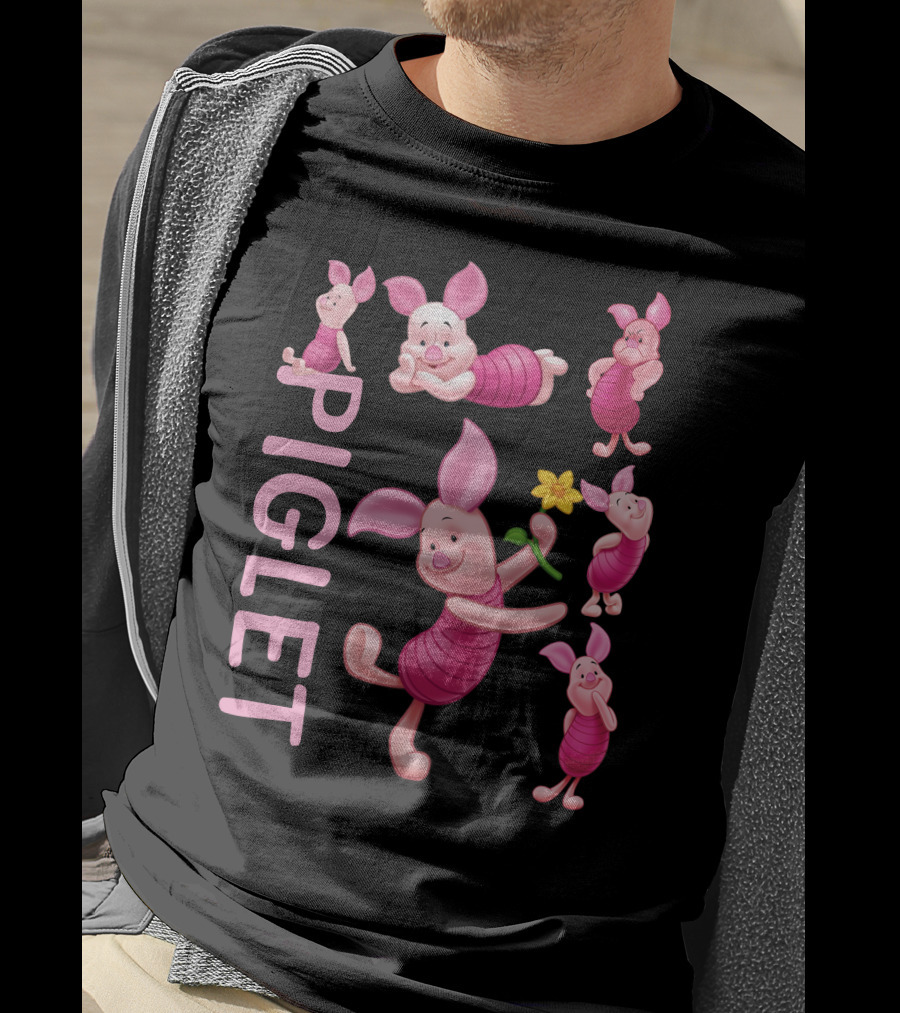 Piglet Delightful Poses Collection T-Shirt