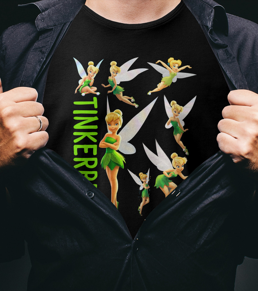 Tinker Bell Magical Fairy Collection Disney Character Ensemble T-Shirt