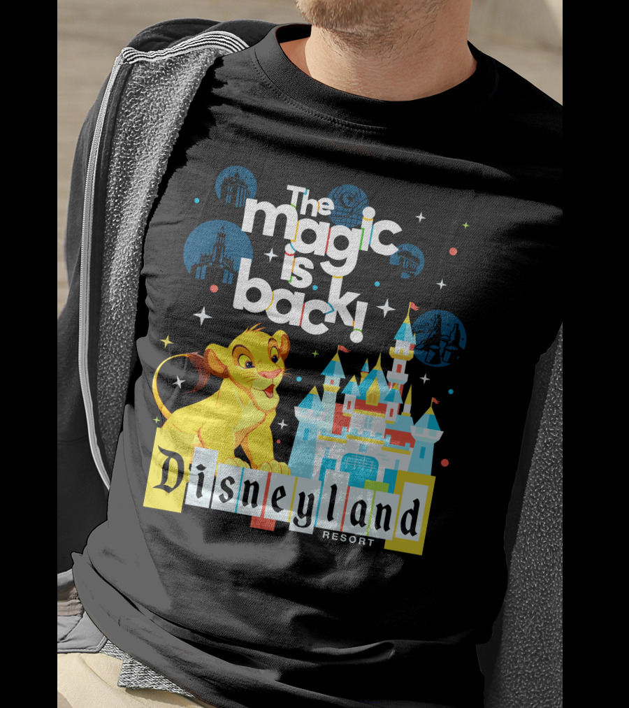 The Magic Is Back Disneyland Resort Simba Lion King T-Shirt
