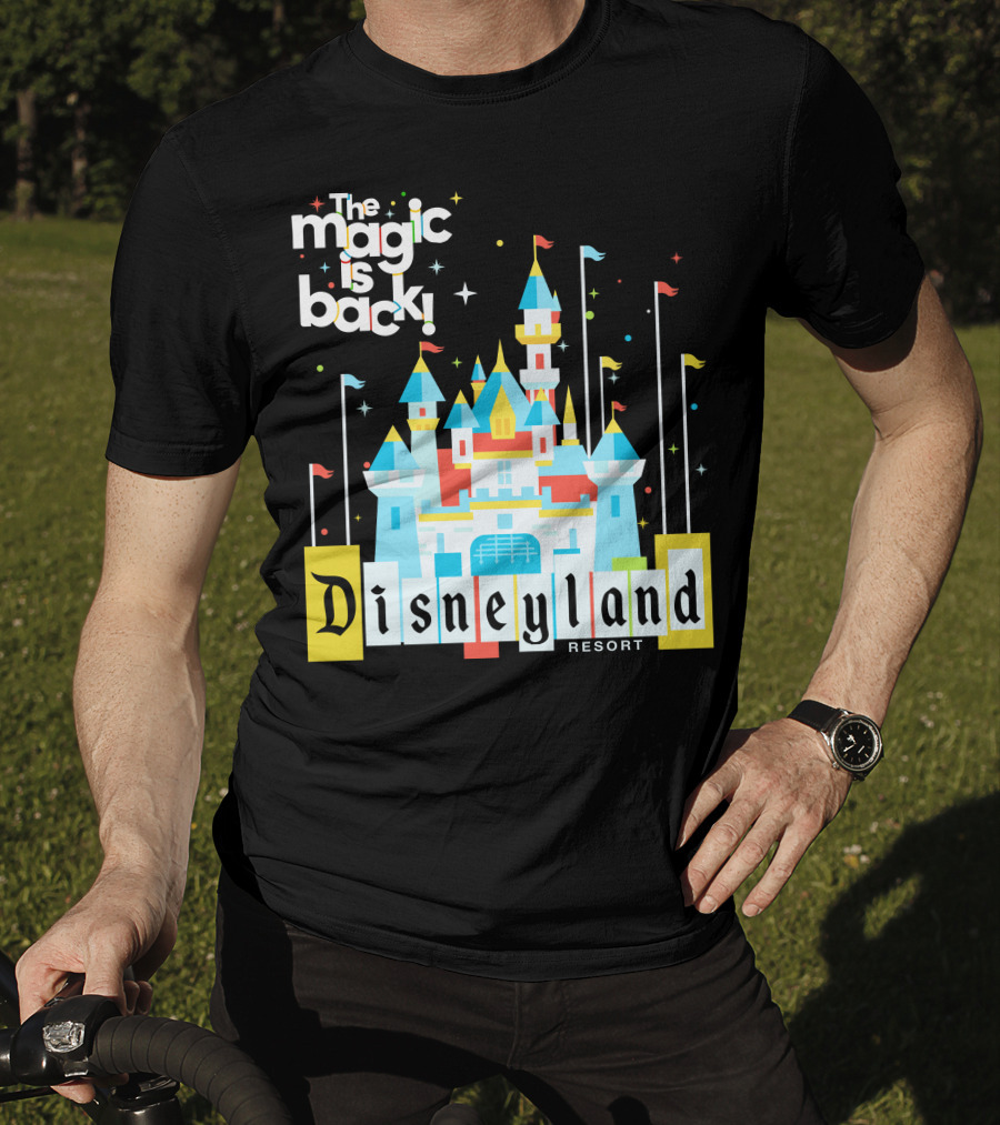 The Magic Is Back Disneyland Resort Castle T-Shirt