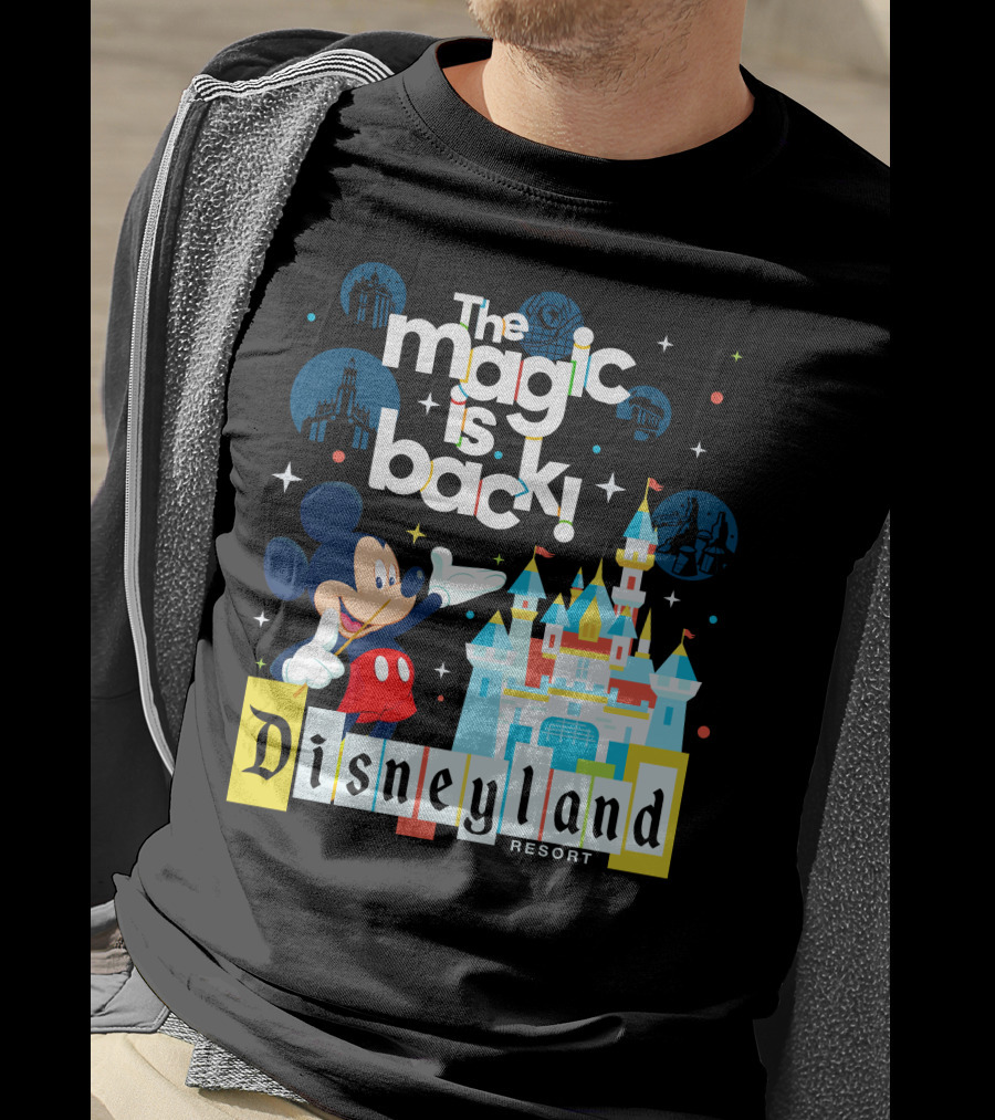 The Magic Is Back Mickey Disneyland Resort T-Shirt