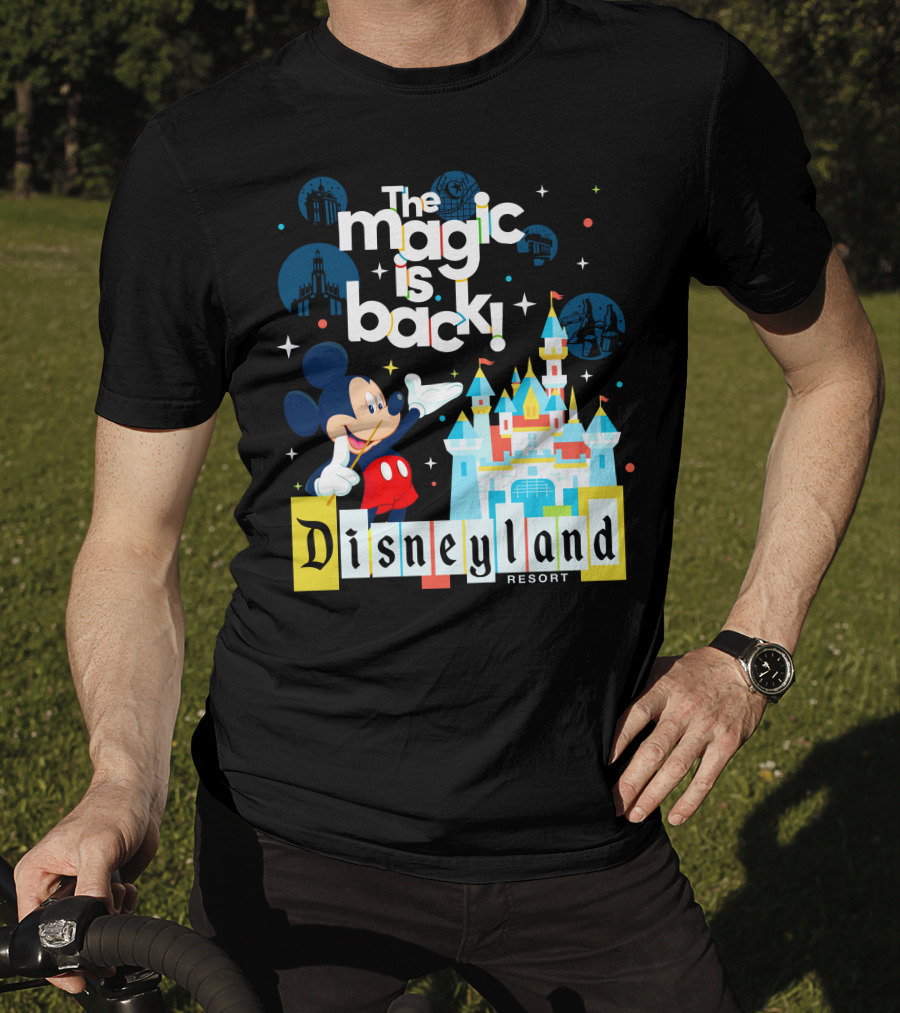 The Magic Is Back Mickey Disneyland Resort T-Shirt
