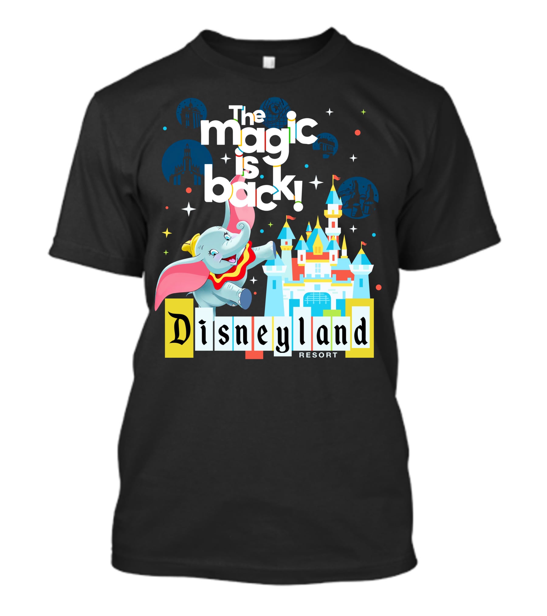 The Magic Is Back Dumbo Disneyland Resort T-Shirt
