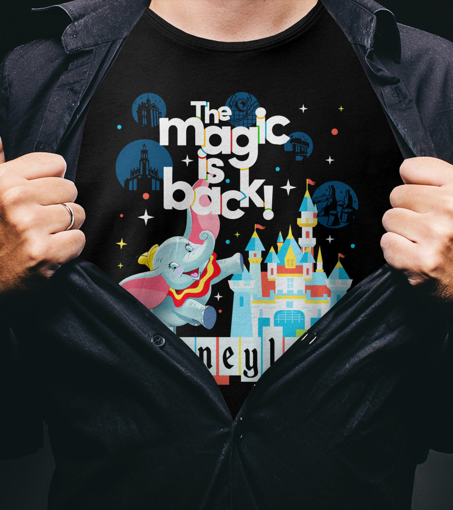 The Magic Is Back Dumbo Disneyland Resort T-Shirt
