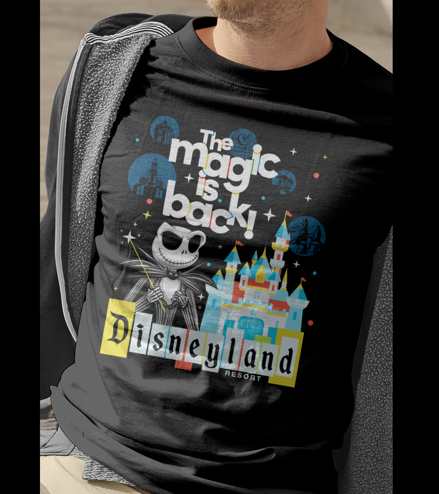 The Magic Is Back Jack Skellington Disneyland Resort T-Shirt