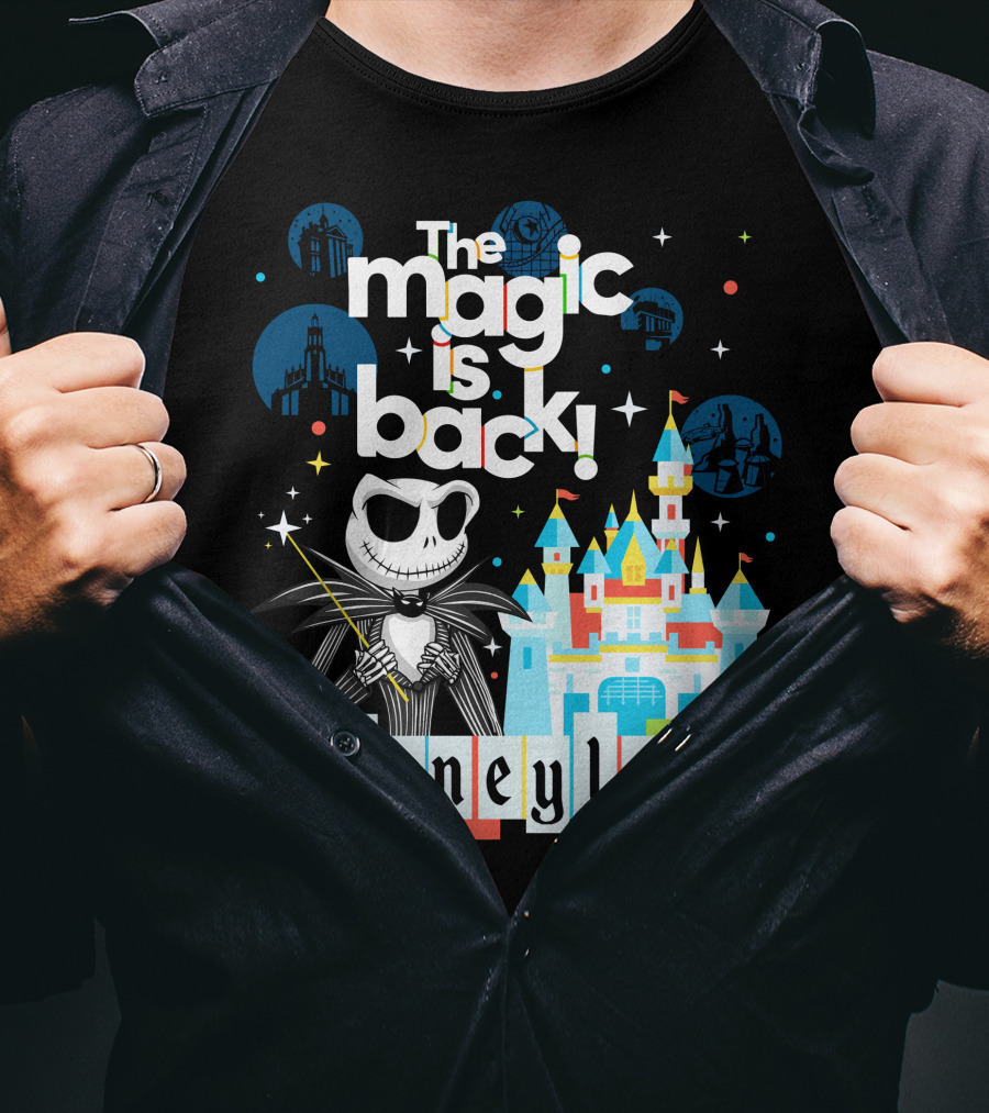 The Magic Is Back Jack Skellington Disneyland Resort T-Shirt
