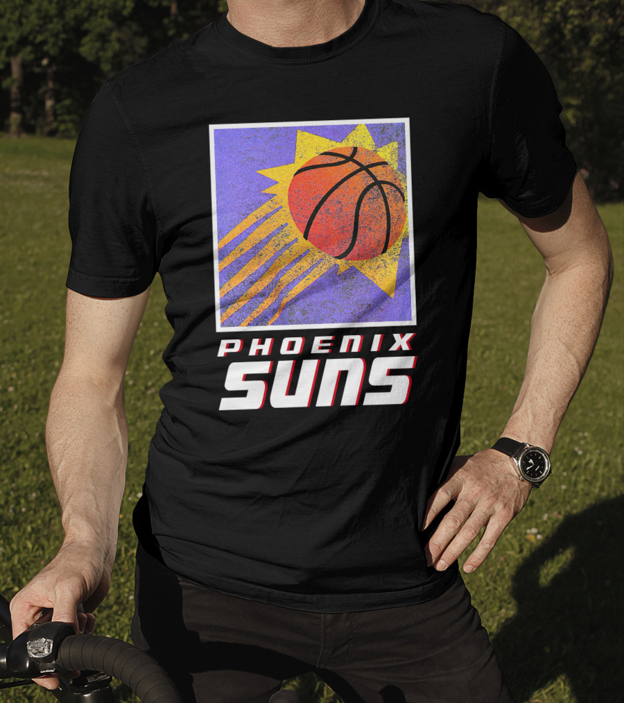 Phoenix Suns Basketball Vintage Style Retro T-Shirt